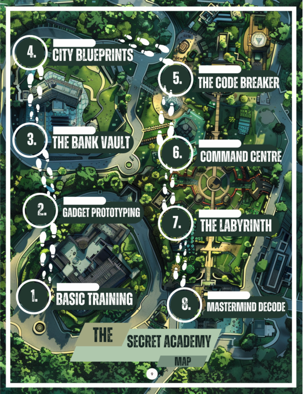 Agent Code's Spy Academy: the Maths Mission