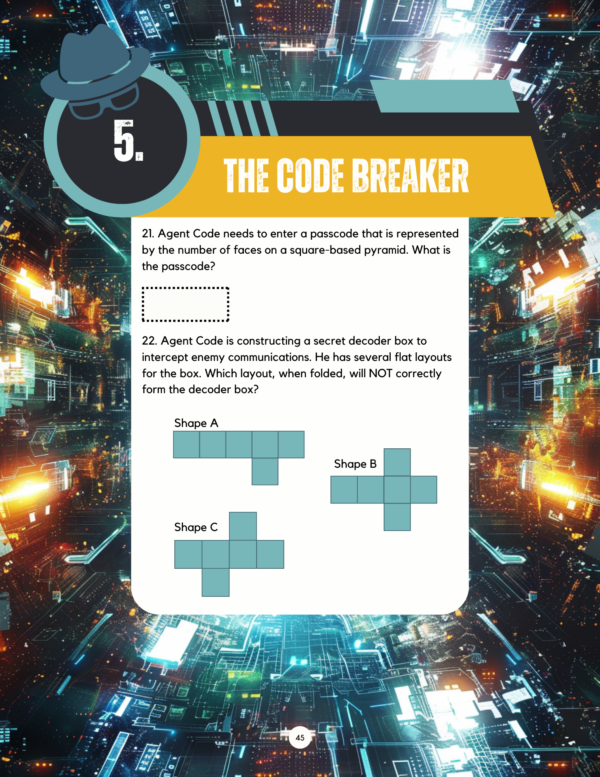 Agent Code's Spy Academy: the Maths Mission